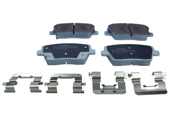 QUARO Komplet kočnih obloga, disk kočnica