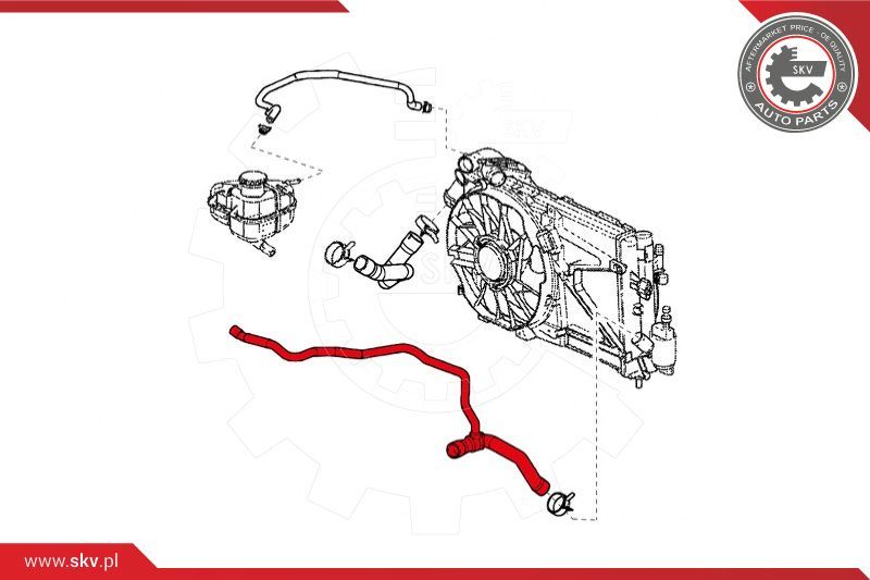 ESEN SKV Crijevo hladnjaka