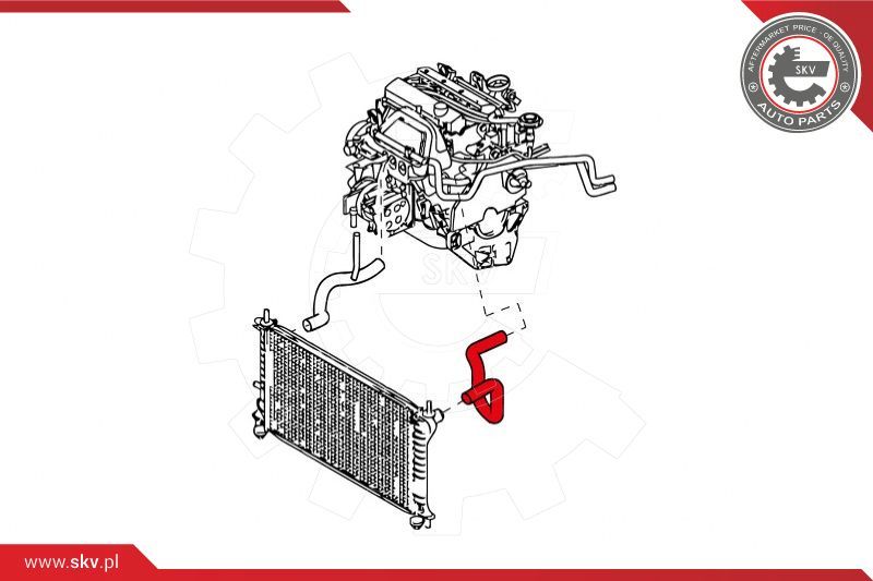 ESEN SKV Crijevo hladnjaka