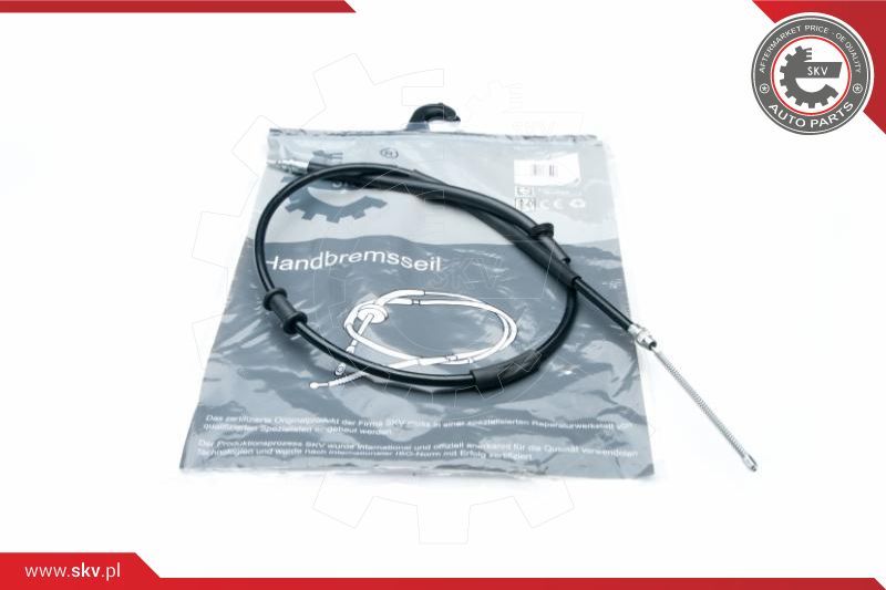 ESEN SKV Uže, parkirna kočnica