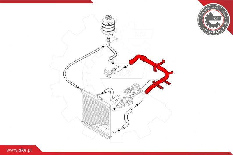 ESEN SKV Usisno crijevo, Filter zraka