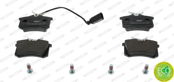 FERODO Komplet kočnih obloga, disk kočnica