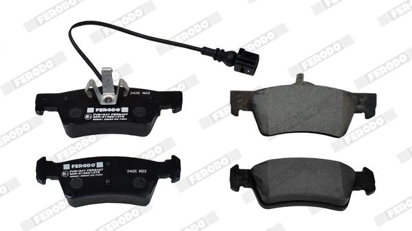 FERODO Komplet kočnih obloga, disk kočnica