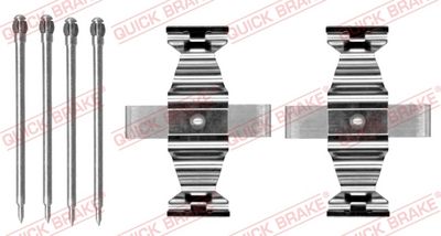 QUICK BRAKE Komplet dodatne opreme, obloga disk-kočnice