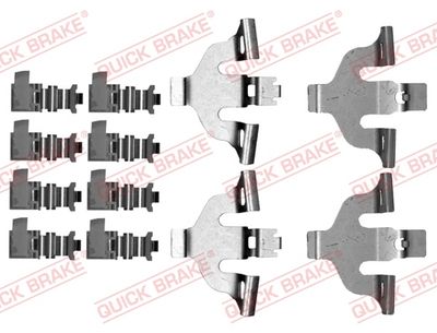 QUICK BRAKE Komplet dodatne opreme, obloga disk-kočnice