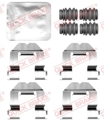 QUICK BRAKE Komplet pribora, obloga disk kočnica