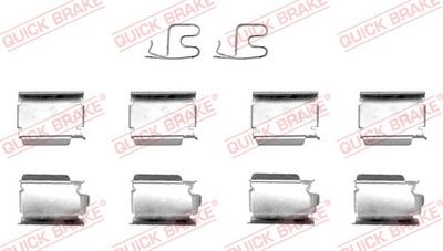 QUICK BRAKE Komplet dodatne opreme, obloga disk-kočnice