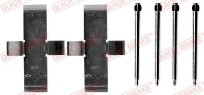 QUICK BRAKE Komplet pribora, obloga disk kočnica