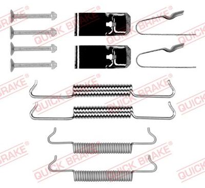 QUICK BRAKE Komplet dodatne opreme, papuče parkirne kočnice