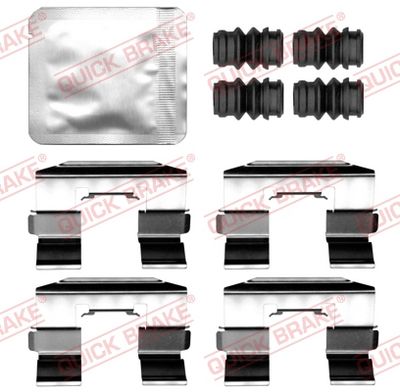 QUICK BRAKE Komplet dodatne opreme, obloga disk-kočnice