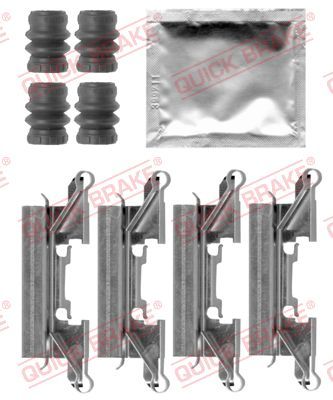 QUICK BRAKE Komplet dodatne opreme, obloga disk-kočnice