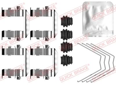 QUICK BRAKE Komplet dodatne opreme, obloga disk-kočnice