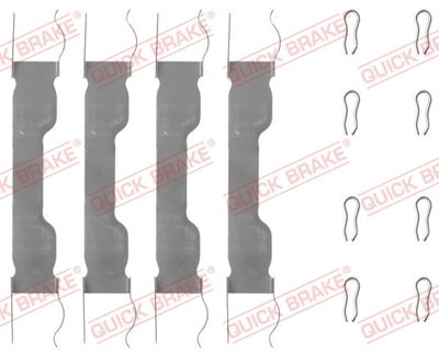 QUICK BRAKE Komplet dodatne opreme, obloga disk-kočnice