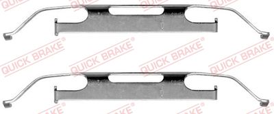 QUICK BRAKE Komplet dodatne opreme, obloga disk-kočnice