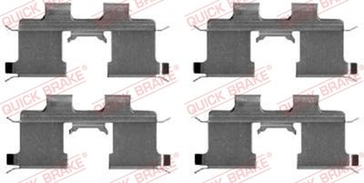 QUICK BRAKE Komplet pribora, obloga disk kočnica