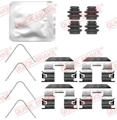 QUICK BRAKE Komplet dodatne opreme, obloga disk-kočnice