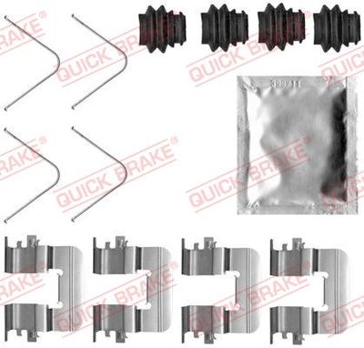 QUICK BRAKE Komplet dodatne opreme, obloga disk-kočnice