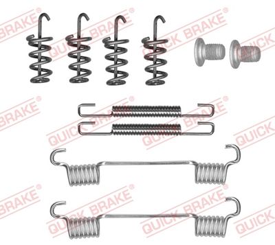 QUICK BRAKE Komplet dodatne opreme, papuče parkirne kočnice