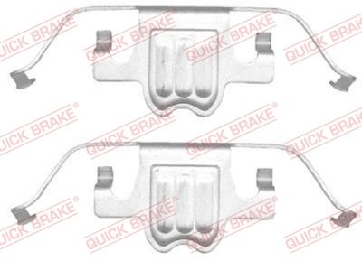 QUICK BRAKE Komplet pribora, obloga disk kočnica