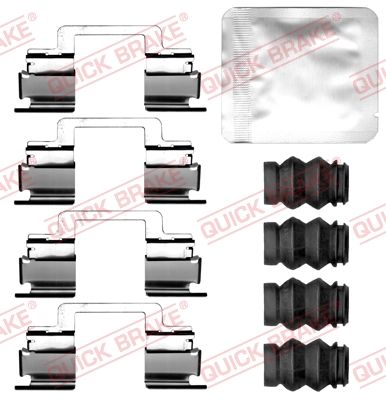 QUICK BRAKE Komplet pribora, obloga disk kočnica