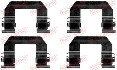 QUICK BRAKE Komplet pribora, obloga disk kočnica