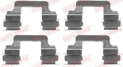 QUICK BRAKE Komplet dodatne opreme, obloga disk-kočnice