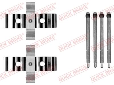 QUICK BRAKE Komplet pribora, obloga disk kočnica