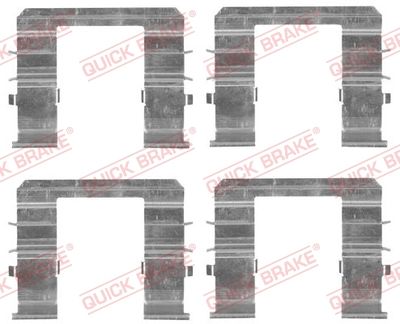 QUICK BRAKE Komplet dodatne opreme, obloga disk-kočnice