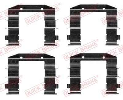 QUICK BRAKE Komplet dodatne opreme, obloga disk-kočnice