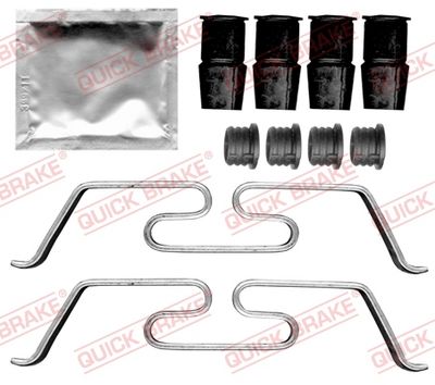 QUICK BRAKE Komplet dodatne opreme, obloga disk-kočnice