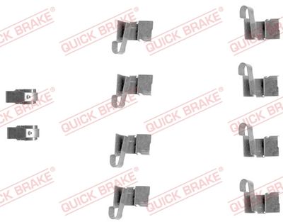 QUICK BRAKE Komplet pribora, obloga disk kočnica