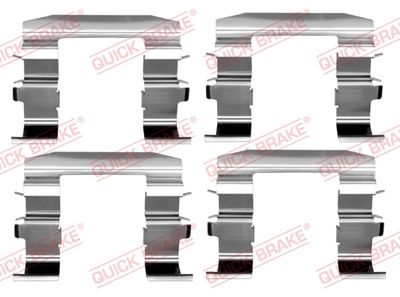 QUICK BRAKE Komplet pribora, obloga disk kočnica