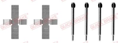 QUICK BRAKE Komplet dodatne opreme, obloga disk-kočnice