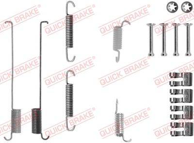 QUICK BRAKE Komplet dodatne opreme, kočione papuče