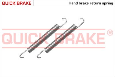 QUICK BRAKE Komplet dodatne opreme, papuče parkirne kočnice