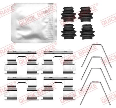 QUICK BRAKE Komplet pribora, obloga disk kočnica