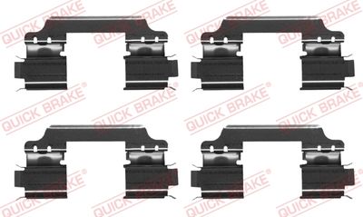 QUICK BRAKE Komplet dodatne opreme, obloga disk-kočnice