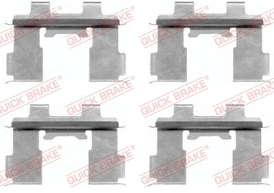 QUICK BRAKE Komplet pribora, obloga disk kočnica