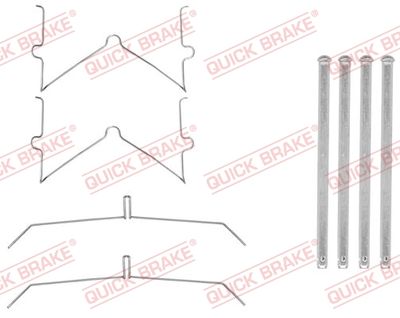 QUICK BRAKE Komplet pribora, obloga disk kočnica