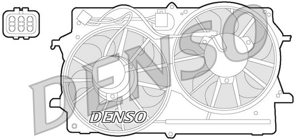 DENSO Ventilator, hlađenje motora