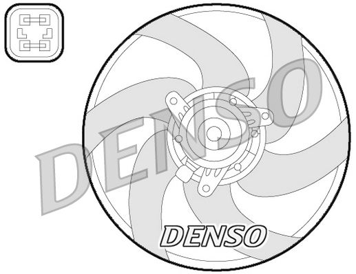 DENSO Ventilator, hlađenje motora