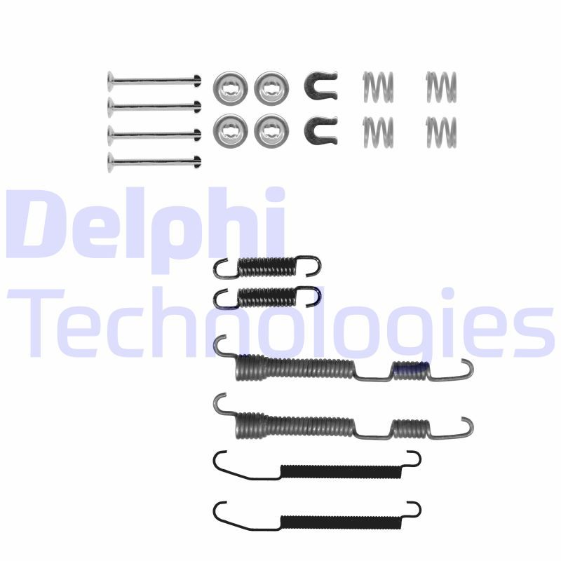 DELPHI Komplet pribora, kočne čeljusti