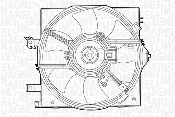 MAGNETI MARELLI Hladnjak ulja, motorno ulje