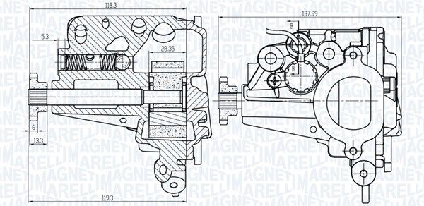 MAGNETI MARELLI Metlica brisača
