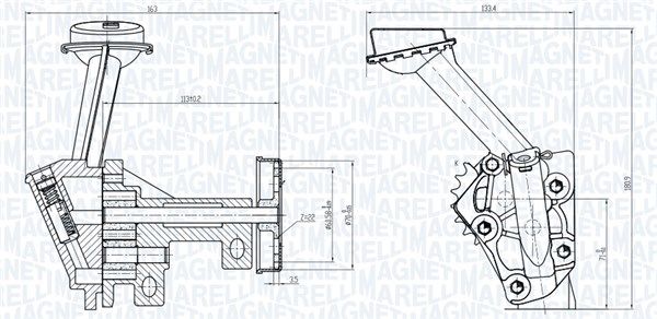 MAGNETI MARELLI Metlica brisača