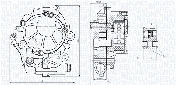 MAGNETI MARELLI Metlica brisača